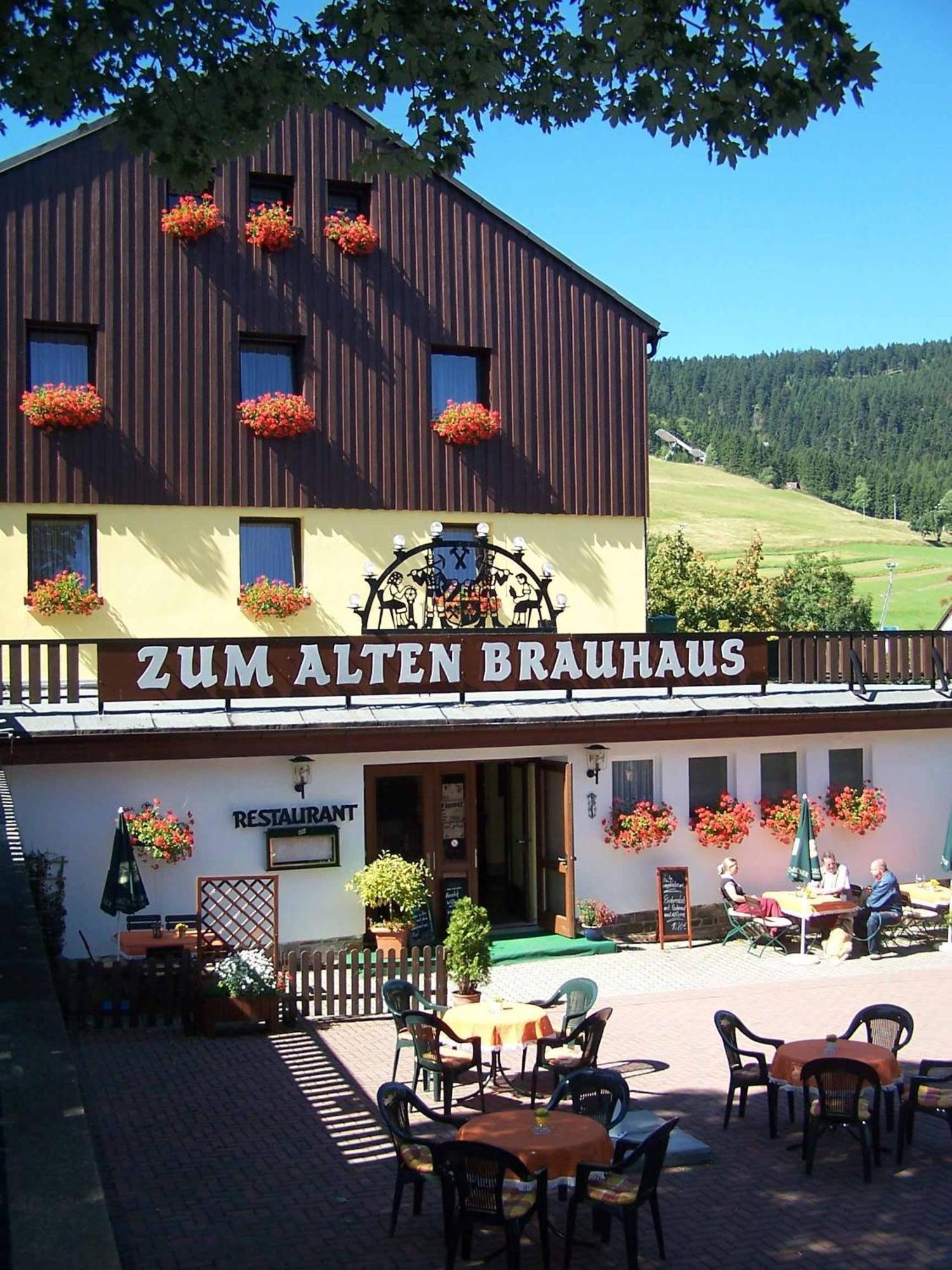 Hotel Zum Alten Brauhaus Oberwiesenthal Exterior photo